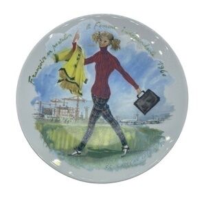 Vintage Limoges Françoise In Trouser The Independent Woman With Certificate 1960